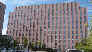 government building housing a public finance institution